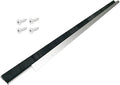 1 Set Retsun Door Brush Sweep, 1 1/2" x 39.37"Garage Door Brush Seal, Fits Gaps by HOME