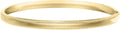 Reeds Beaded Edge Gold Filled Bangle Bracelet | 5mm