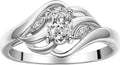 Rylos Ring featuring Classic Style, 6X4MM Birthstone Gemstone, & Diamonds - Elegant Jewelry for Women in Sterling Silver, Sizes 5-10