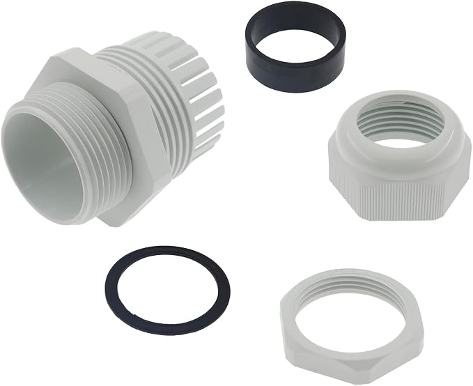 3/8 Inch NPT Strain Relief Nylon Cord Grip, SAFYY 5 PCS Waterproof Cable Glands - Image 5