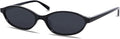Retro Oval Sunglasses for Women Chic Cat Eye 90s Sunnies Lightweight Narrow Shades Trendy UV protection Sun Glasses