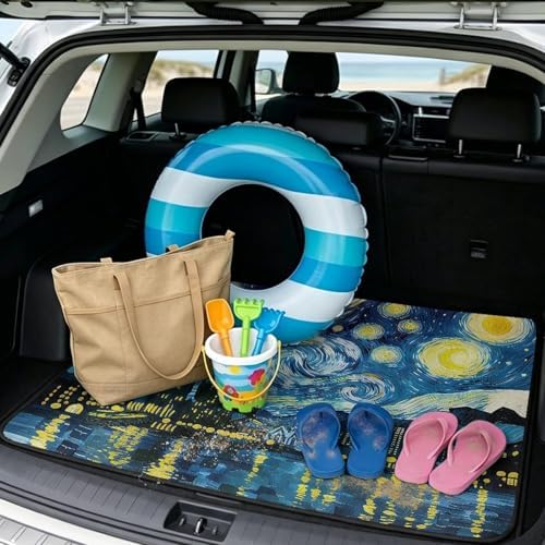 Starry Night Sports Gear Trunk Mat 29"x39" - Image 2
