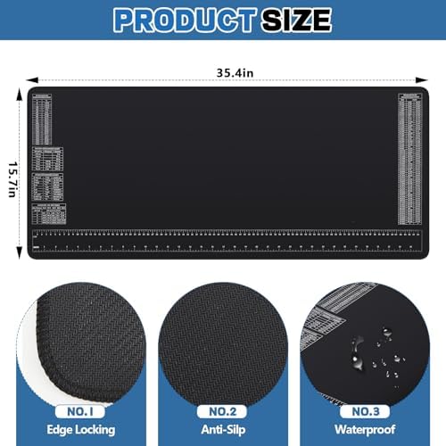 Drydiet 2 Pcs Neoprene Mat for Workbench - Image 2
