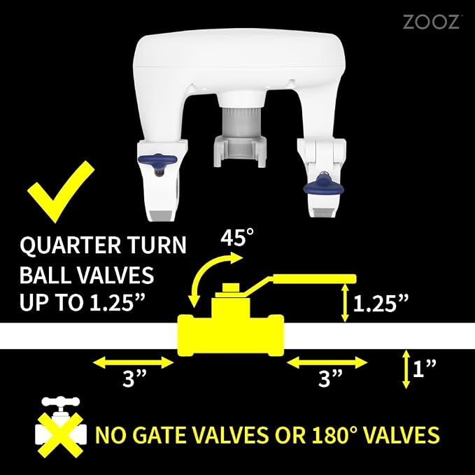 Zooz Z-Wave Long Range 700 Series Titan Water Valve Actuator ZAC36 | Compatible - Image 2