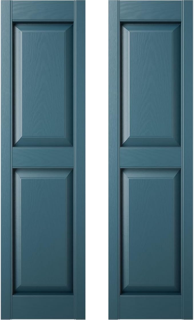 Builders Edge 12 in. W x 63 in. H Builders Edge, Standard Two Equal Panels by Builders+Edge