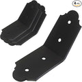 4Packs 45-Degree Angle Bracket Decorative Knee Braces, Outside 45 Degree Mount by Juedawyal