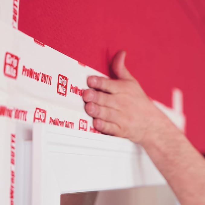 Grip-Rite GRWRWDT4BT, Butyl Window & Door Wrap, Superior Waterproofing - Image 7