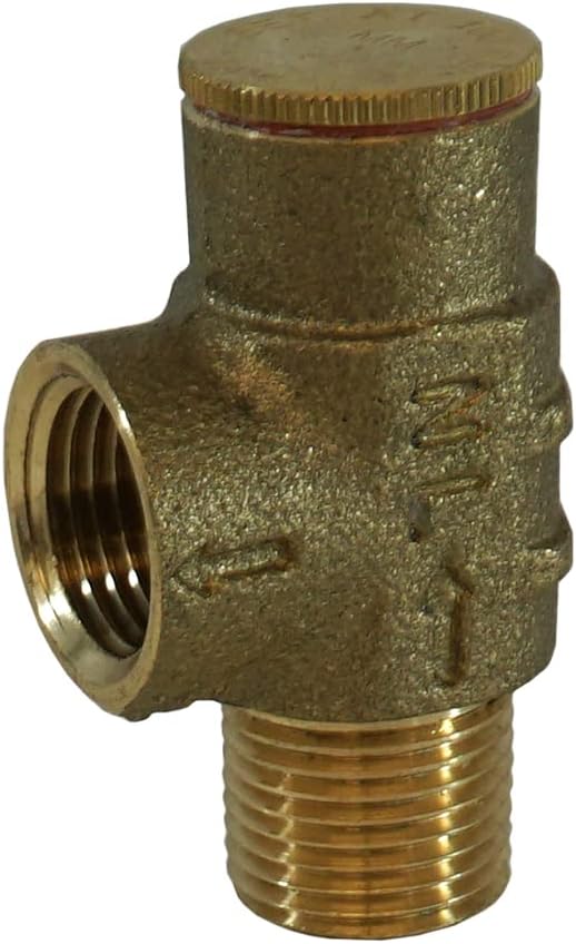 PRVNL50100 1/2" Lead-Free Brass Pressure Relief Valve, 100 PSI Adjustable - Image 9