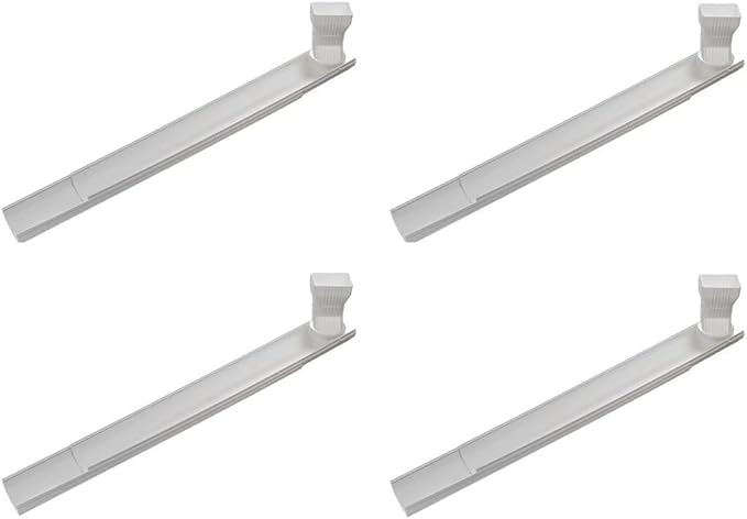 Frost King Tilt N' Drain 5-1/2 in. W x 6 ft. L White Vinyl Downspout Extension by Thermwell+Products+Co.%2C+Inc