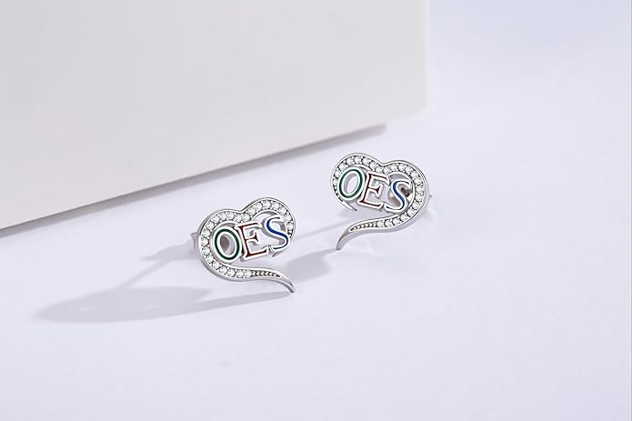 AKA/ZPB/DST/SGR/OES Sorority Gifts for Women 925 Sterling Silver Sorority Paraphernalia Gifts Greek Jewelry for Finer Women