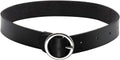 Eigso Vintage Punk Goth Studded Rivet Pu Leather Collar Choker Necklace with Spikes Adjustable