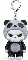Chatelet Skull Panda Keychain Figurine | Cute Panda Skull Bag Charm | Collectible Keytag for Backpacks, Purses & Keys