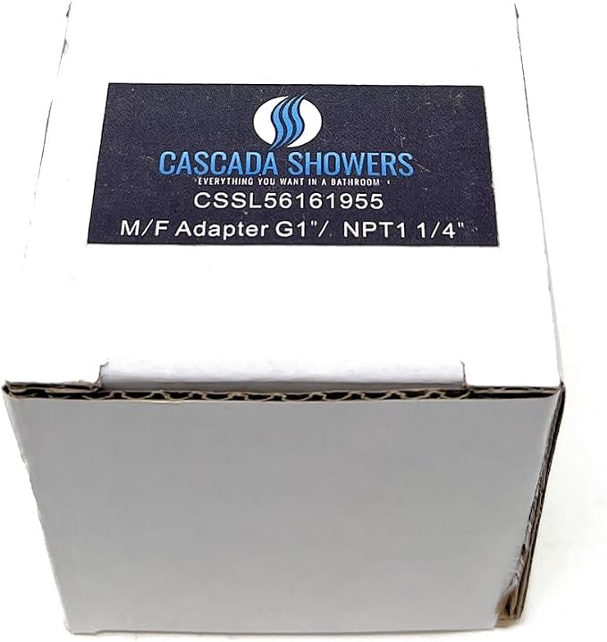 Cascada Lead-Free Brass Adapter, G Thread BSPP Male to NPT Female) - Image 6