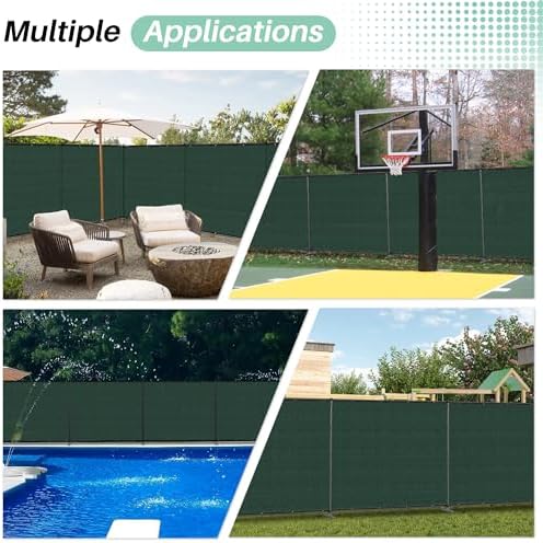 SunnyRoyal 6' x 68' Privacy Fence Screen Panel - Image 2