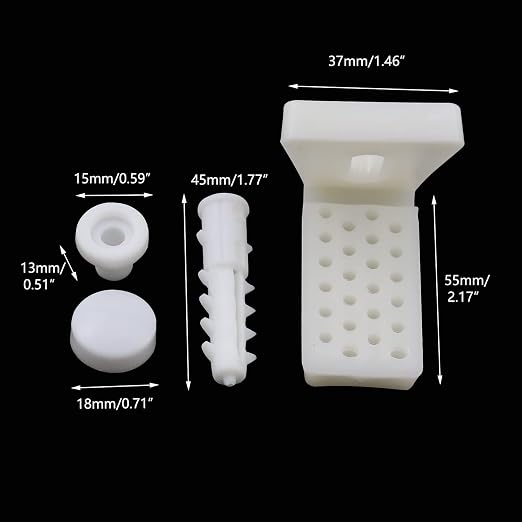 KUMGROT Toilet Floor Mounting Bolt Kit, Toilet Anchoring Screws - Image 2