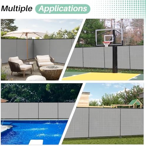 SunnyRoyal 6' x 40' Privacy Fence Screen Panel - Image 2