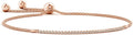 Angara Diamond Tennis Bolo Bracelet in 14K Solid Gold | Natural Diamond Adjustable Chain Bracelet for Women | April Birthstone Jewelry Gift For Women