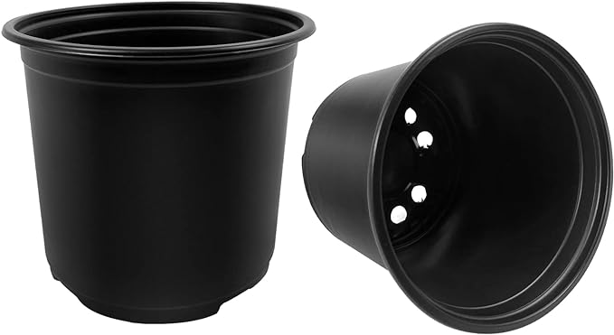 RAOOKIF 100 Pack Nursery Pots, 4 5 6 Inch Nursery Pot - Image 4