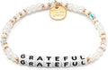 Little Words Project Mother's Day Gifts, The Original Word Bracelet, Made with Colorful Beads and Plated Brass Hardware, Handcrafted Design & Positive Message