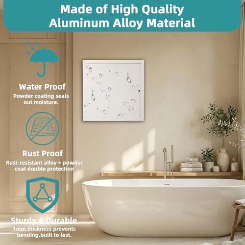 12x24 Access Panel for Drywall, Metal Drywall Access Panel for Plumbing - Image 4