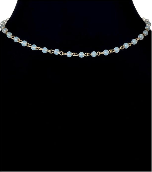 12pcs Chain Gold Bead Necklace Coin Moon Star Pearl Pendant Chain Choker Multilayer Necklace Leather Cord Set for Women Men Adjustable Gold Tone