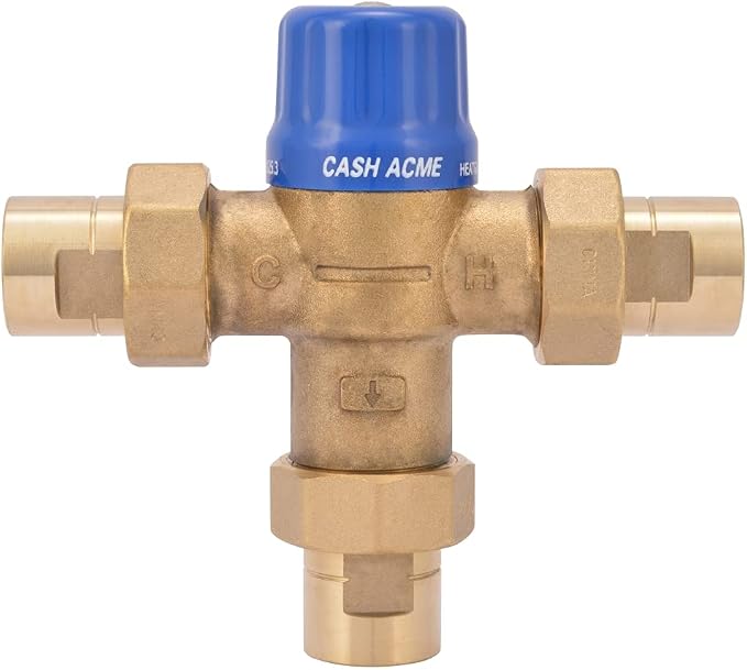Cash Acme 1/2 Inch HG110 Thermostatic Mixing Valve by CashAcme