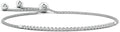 Angara Diamond Tennis Bolo Bracelet in 14K Solid Gold | Natural Diamond Adjustable Chain Bracelet for Women | April Birthstone Jewelry Gift For Women