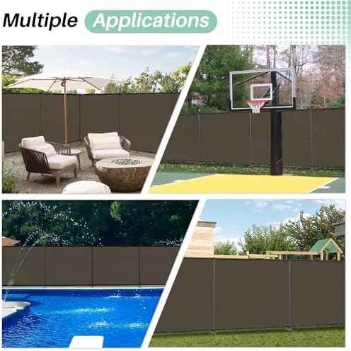 SunnyRoyal 6' x 56' Privacy Fence Screen Panel - Image 2
