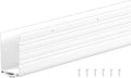 Yaocom 1 Pack U Shape Screw on Under Door Seal 48 Inch Aluminum and Rubber Door by Yaocom