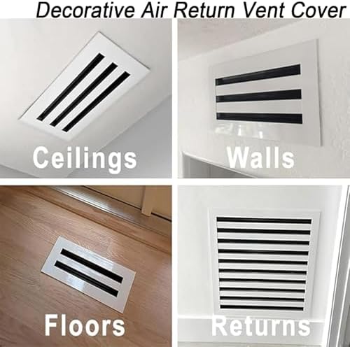 Air Return Vent Cover Decorative Aluminum Gable Vent Cutout 20x20 in - Image 5