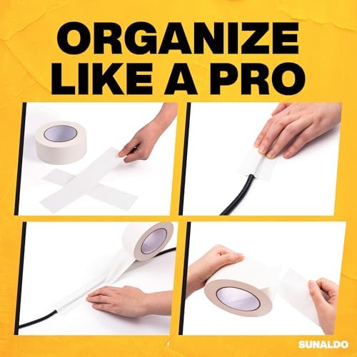 Gaffers Tape Heavy Duty, Easy Rip, No Residue | White - Image 2