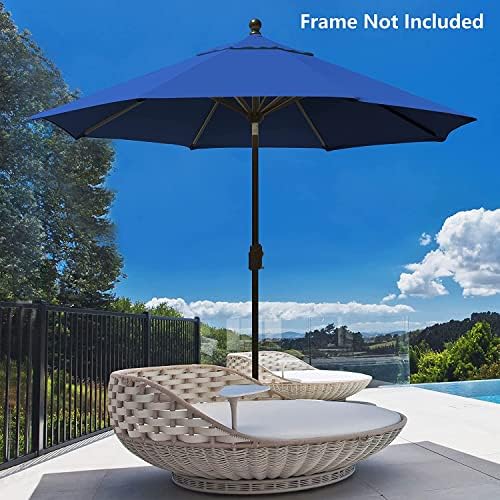 EliteShade USA 10FT Patio Umbrella Replacement Covers 8 Ribs Market Umbrella - Image 2