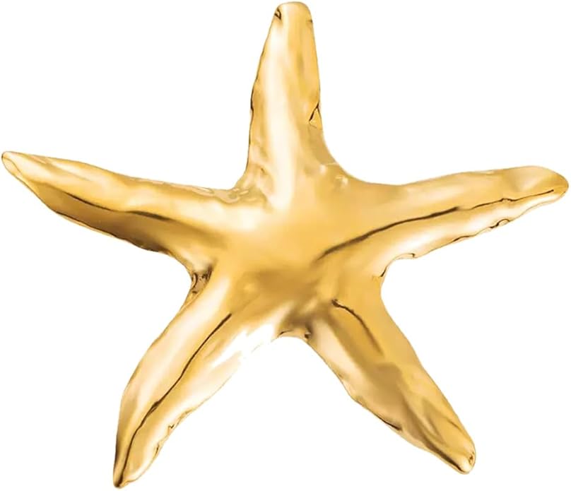 Minimalist Metal Brooch for Women, Unique Irregular Shape Pin Jewelry, Sun, Snail, Starfish & Abstract Design Brooches, Fashion Accessories for Coat, Dress, Scarf, Bag