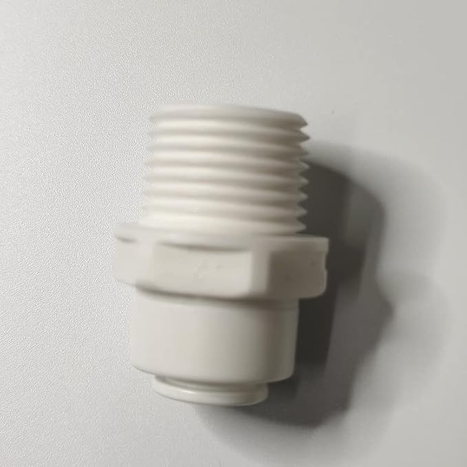 Malida Push to Connect 1/2 Male Connector x 3/8 Ro Tube Fitting, 10 Pack | Food - Image 5