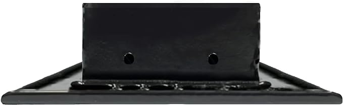 BUILDMART - 8x4 Modern AC Vent Cover - Decorative Black Aluminum Air Vent - - Image 3
