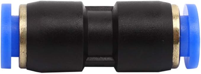 SNS 6mm Tube OD Plastic Straight Union Pipe Tube Fitting Straight Pneumatic - Image 5