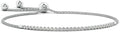 Angara Diamond Tennis Bolo Bracelet in 14K Solid Gold | Natural Diamond Adjustable Chain Bracelet for Women | April Birthstone Jewelry Gift For Women