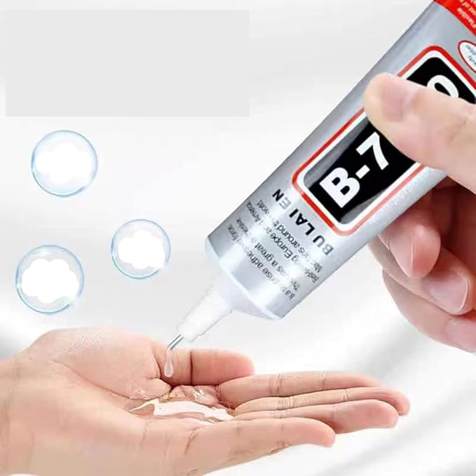 5PCS Glue and Adhesive Mixed Set Resin Flatback for DIY Craft Making and Daily Use