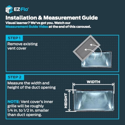 EZ-FLO 30 x 20 Inch Return Air Vent Cover - Image 3