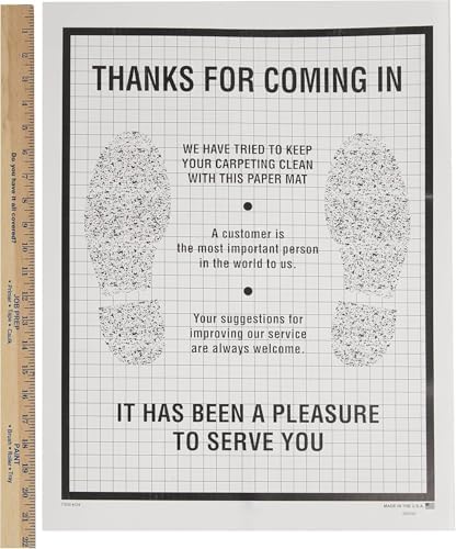 Poly-Back Floor Mats, 17 x 22 Inch Automotive Paper Floor Mats, 1000 Pack - Image 6