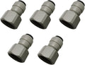 YZM Push-to-Connect Female Thread Adapter, Double O-Ring Seal, 1/2" Female by YZMSZ