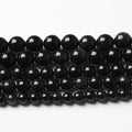 90PCS 4mm AAA Natural Black Obsidian Stone Beads Gemstone Round Loose Beads for Jewelry Making DIY Bracelet Necklace 15" Inch(Black Obsidian Beads, 4mm)