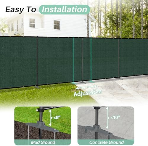 SunnyRoyal 6' x 112' Privacy Fence Screen Panel - Image 5