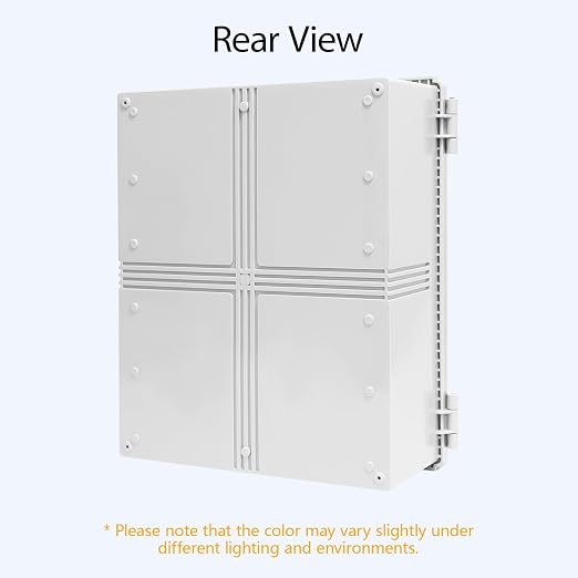 Electrical Box, IP67 Waterproof Hinged Cover Stainless Steel Latch Junction Box - Image 6
