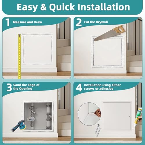 20x24 Access Panel for Drywall/Attic/Plumbing/Wall, Drywall Access Panel - Image 5