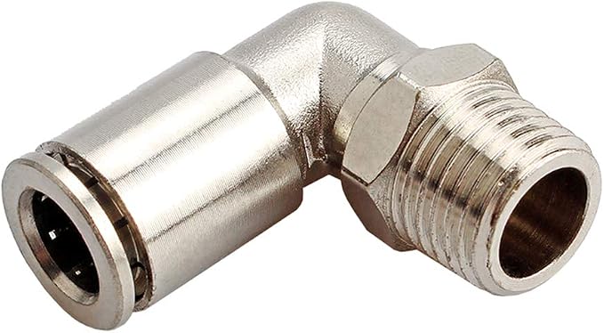 Beduan Brass BPL Push to Connect Air Fittings Elbow 3/8" Tube OD x 3/8" NPT by Beduan