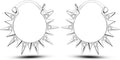 Parmuz 925 Sterling Silver Huggie Hoop Earrings Butterfly Posts Thick Chunky Hoops for Women Small Tiny cuff Cubic Zirconia Snake Heart Earring