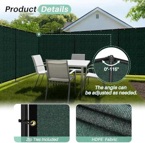SunnyRoyal 5' x 149' Privacy Fence Screen Panel - Image 3