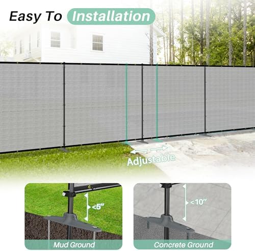 SunnyRoyal 5' x 101' Privacy Fence Screen Panel - Image 5