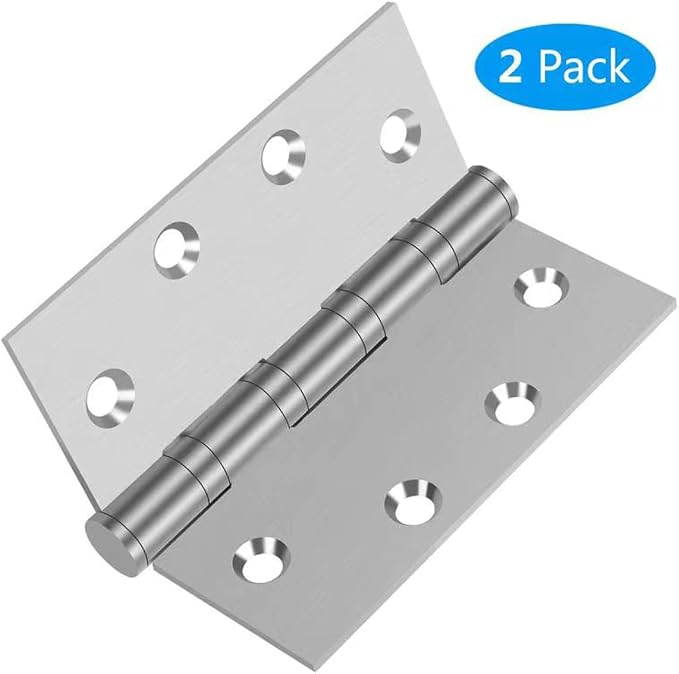Heavy Duty Hinges, 304 Stainless Steel Door Hinges 4-1/2 Inch, 4.5"x 4" Ball - Image 3